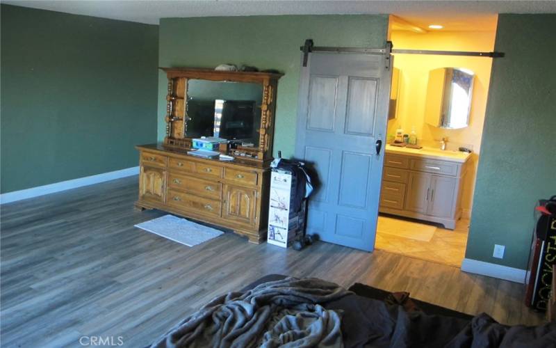 master bedroom looking at master bath