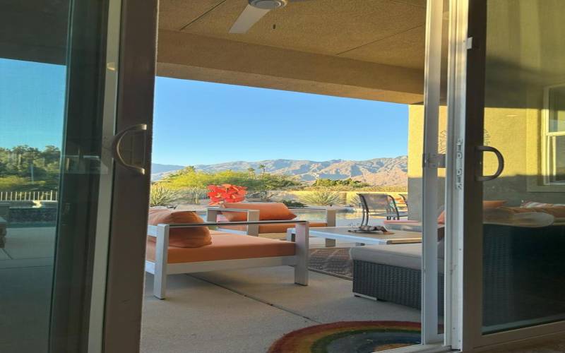 backyard lookout from family room