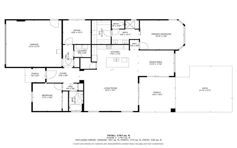 1-2D Floor Plan for 74 Prosecco