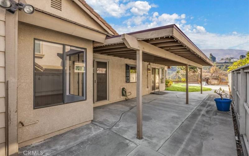 Covered Patio.