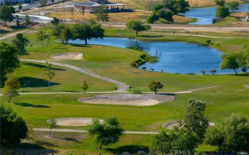 River Oaks Golf Course Aerial View