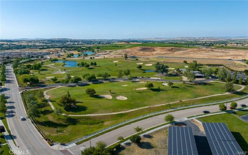 River Oaks Golf Course Aerial View