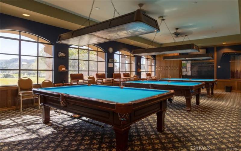 Billard Room Main Club House