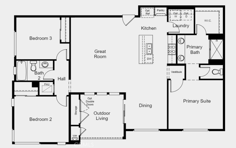 Floor Plan - Lot 205