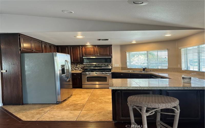 Kitchen with own appliances