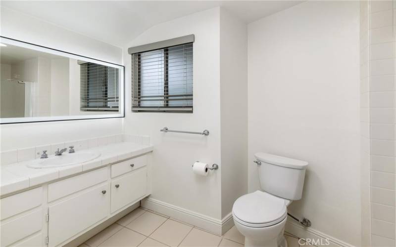 Primary Bathroom with walk in Shower