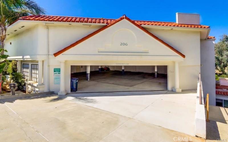 Covered Community Parking Garage