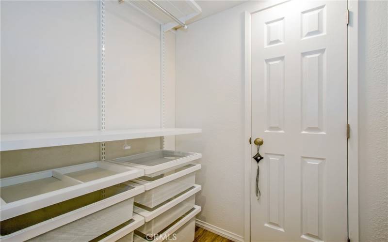 Walk-in closet in Primary Bedroom