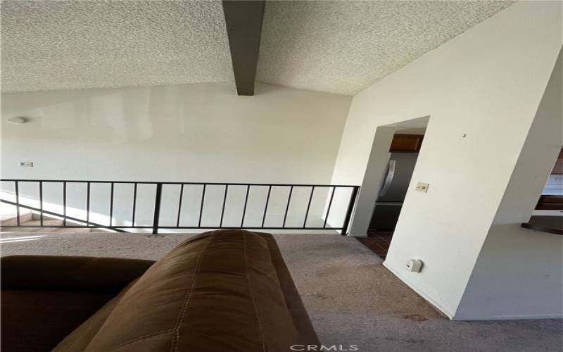 Top floor living area.