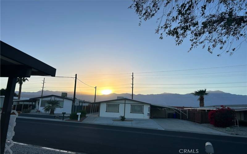 View from front yard