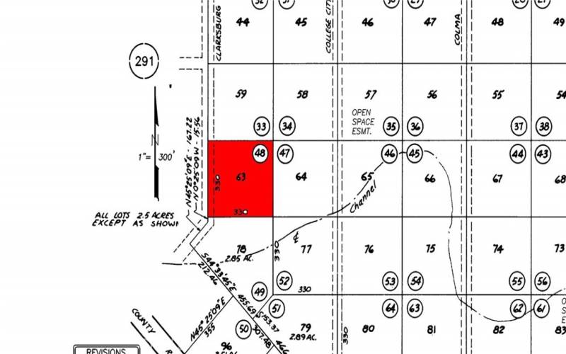 Assessor Map - Lot in Red