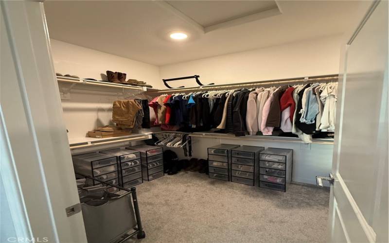 Master Walk In Closet