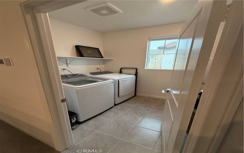 Upstairs Laundry Room