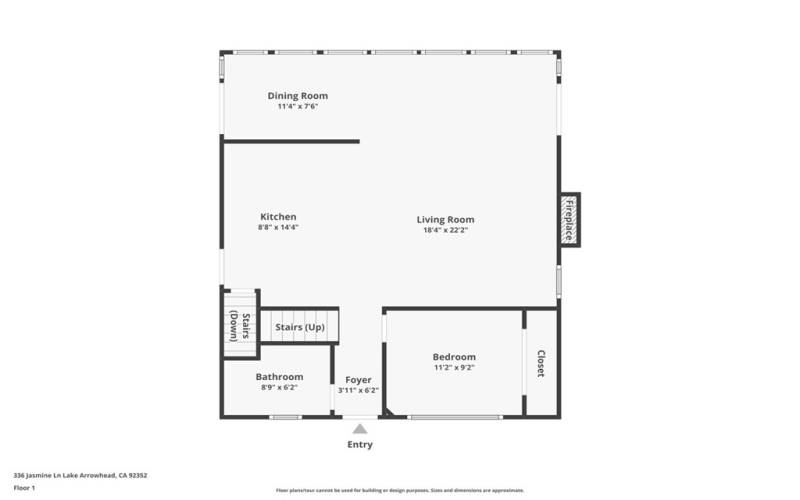 Main Level Floorplan