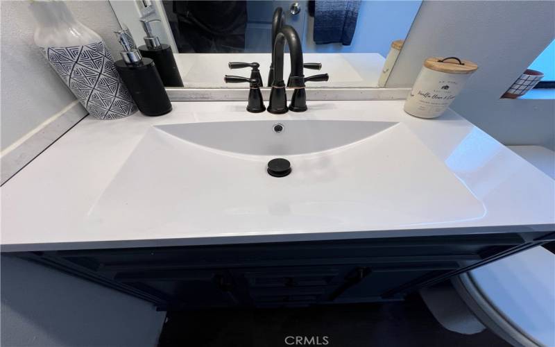 Primary bathroom sink