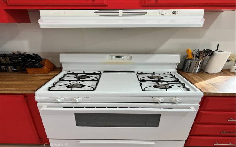 Gas stove/range