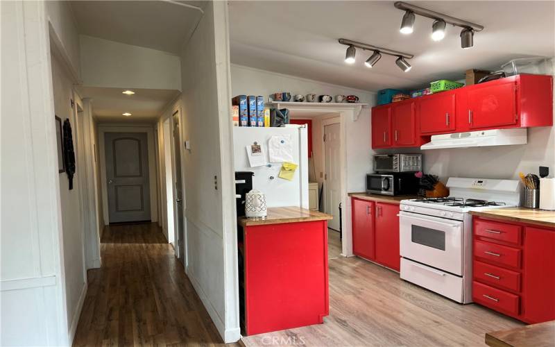 Hallway & Kitchen