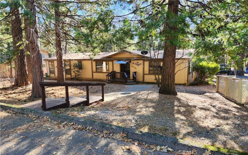 Street view, Garage and Carport in Back