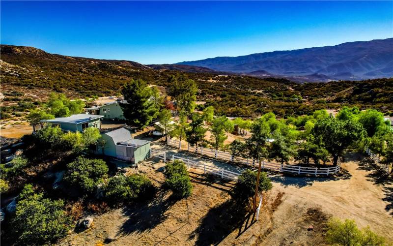 2nd home, the white fencing around this property is really beautiful.