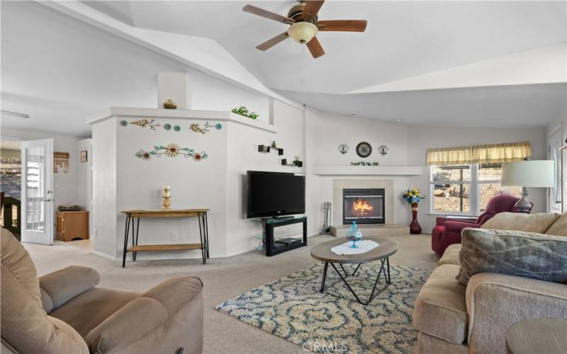 Beautiful and spacious living room, main home.