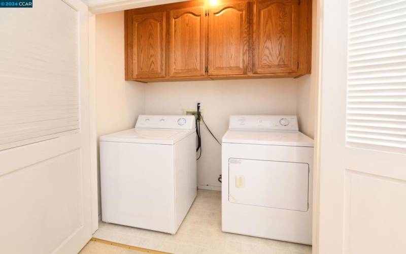 Upstairs Laundry Closet