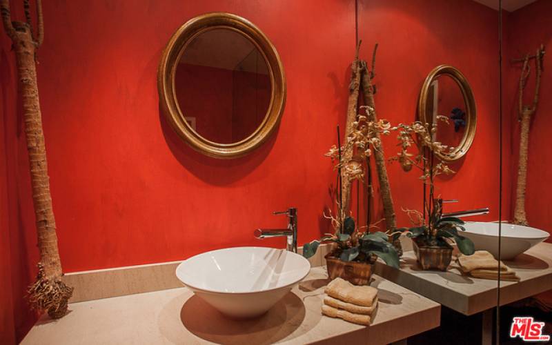 Powder Room off Kitchen