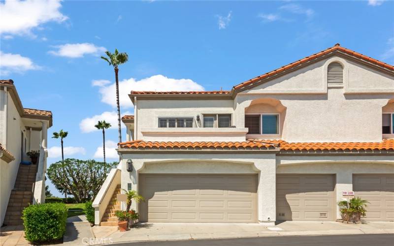 Upstairs unit over your garage.