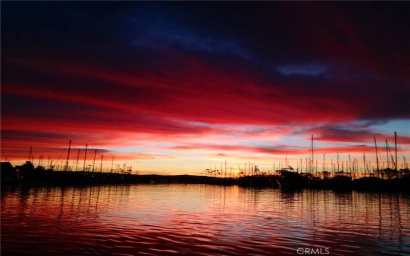 Morning Harbors are perfect for kayaking.