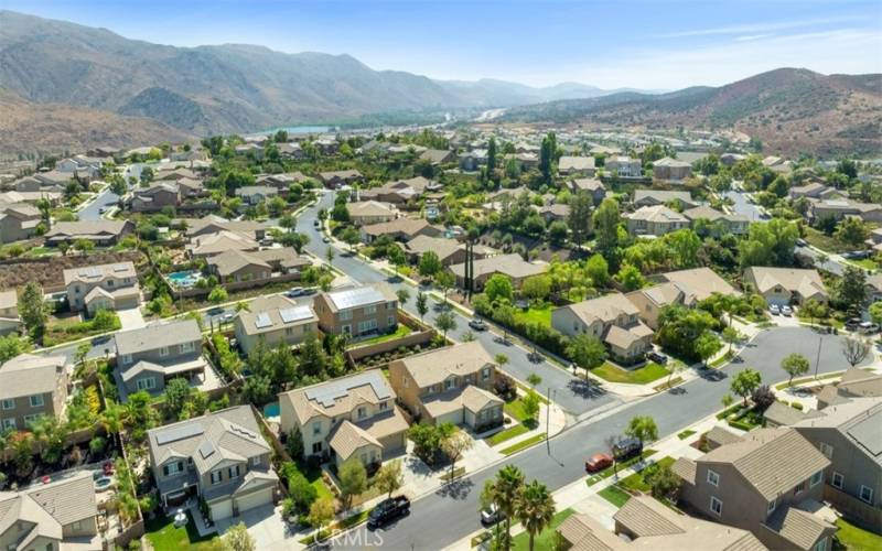 Sycamore Hills aerial view