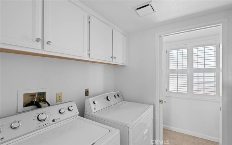 Indoor Laundry Room