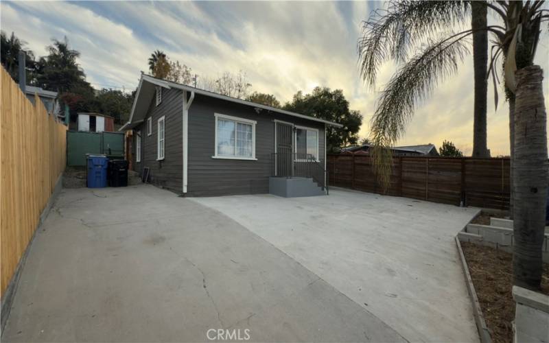 Paved Driveway