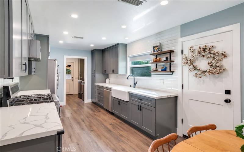 Remodeled Kitchen, Stainless Appliances