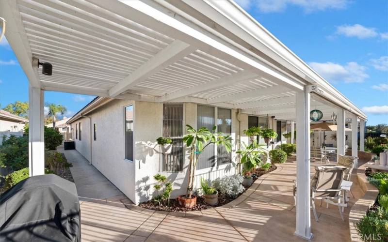 Rear Patio View