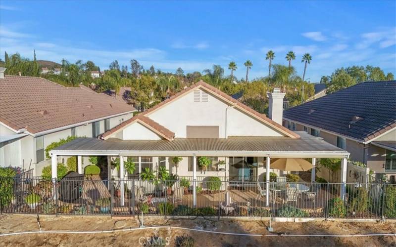 Aerial View - Back of the Home