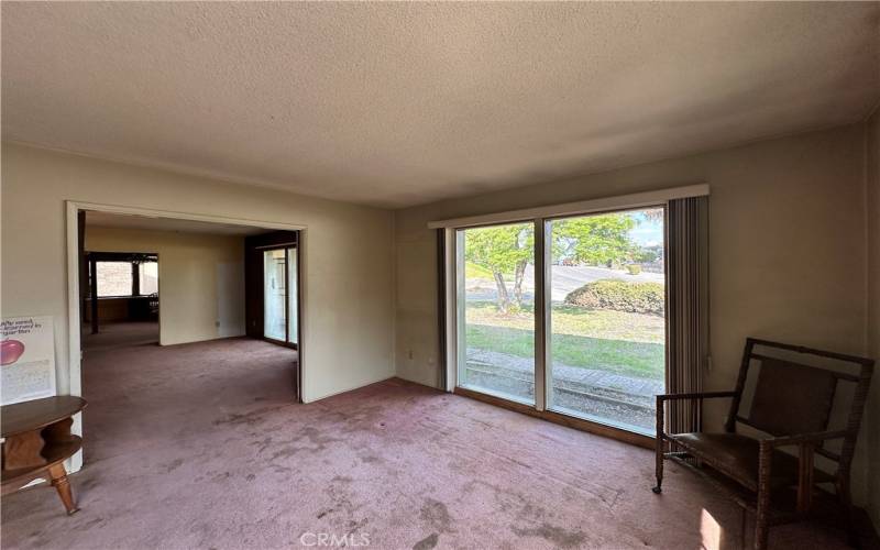 Family Room View to Dining Room