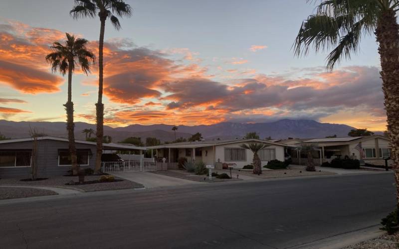 Gorgeous from front patio