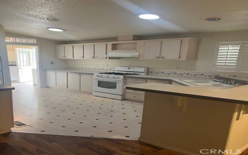 Solar Tube Lighting, Immaculate Kitchen with loads of cabinetry, counter space includes appliances.