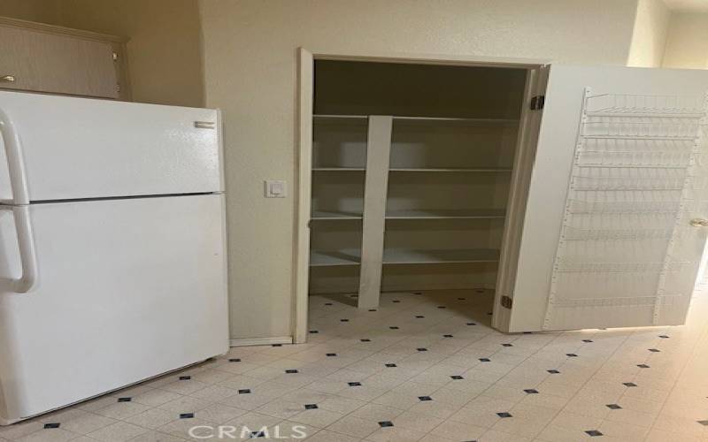 Huge Kitchen Pantry compliments the Chef's Kitchen!