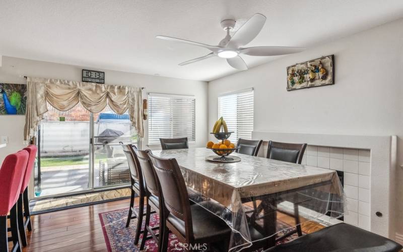 Dining area.