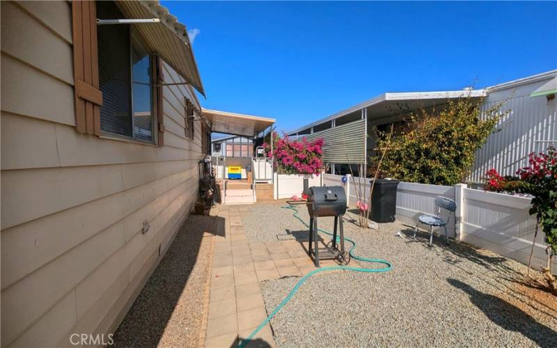 Huge Yard is Fully Fenced and Gated with Vinyl Fencing!