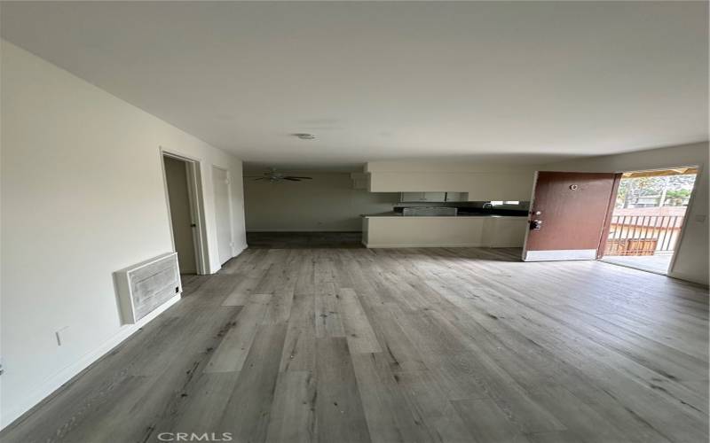 Spacious Living Room with LVT Flooring