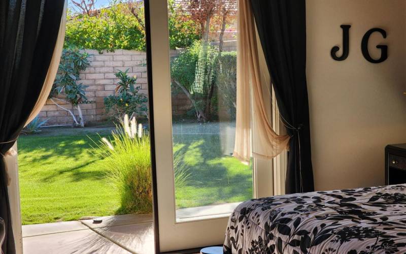 French Doors Bedroom