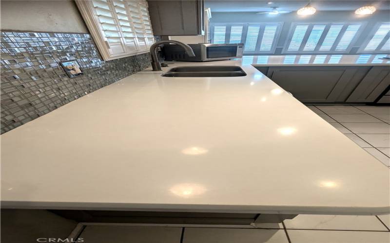 Quartz Countertops Throughout Home!