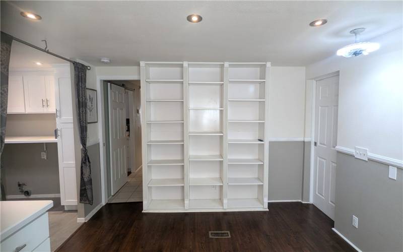 Built-in Book Shelf in Primary Bedroom