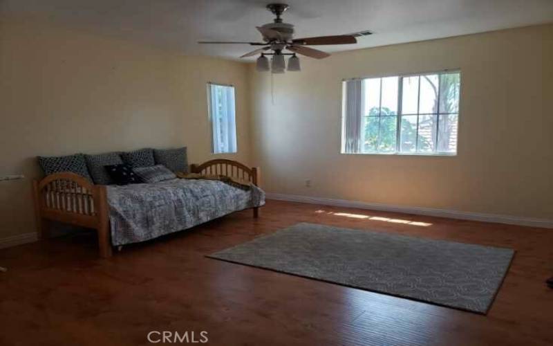 One of the bedroom upstairs