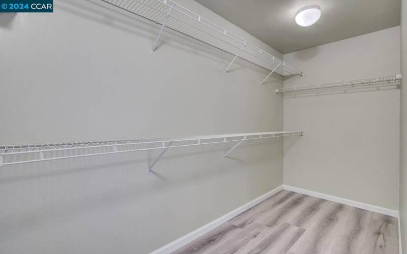 Primary Walk in Closet