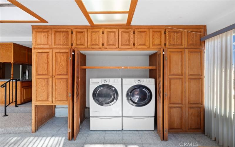 indoor laundry