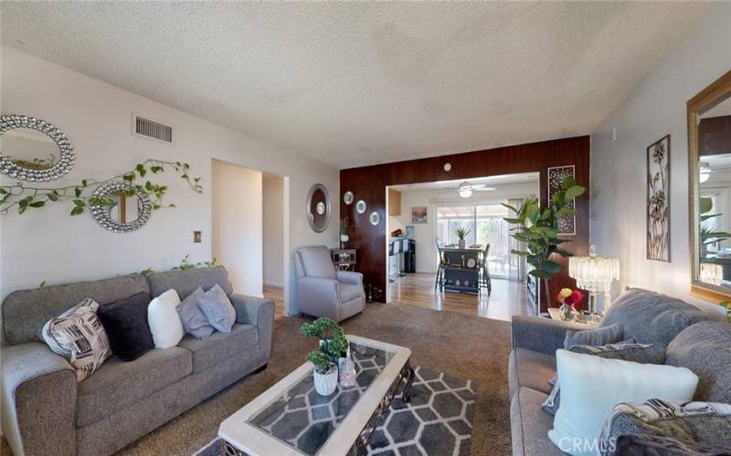 Living Room w/ Fireplace