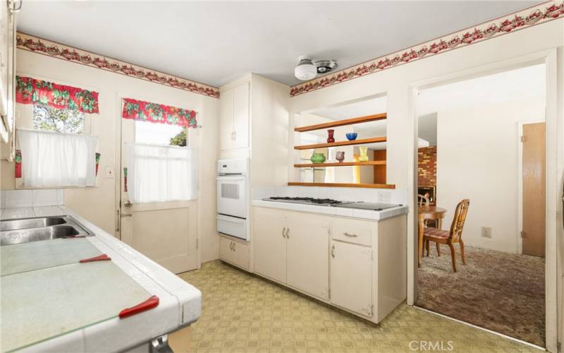 Kitchen looking towards Dining Room