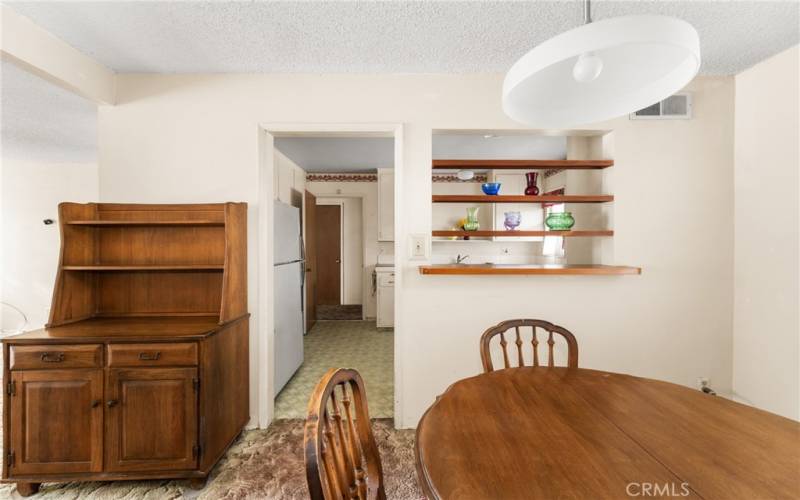 Dining Room looking into Kitchen